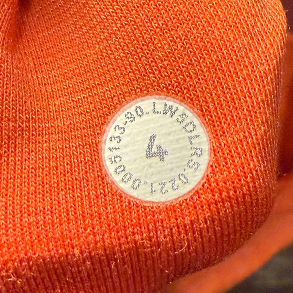LULULEMON Wunder Train High-Rise Tight 25"
Crunch Warm Coral Orange size 4 - Picture 6 of 6